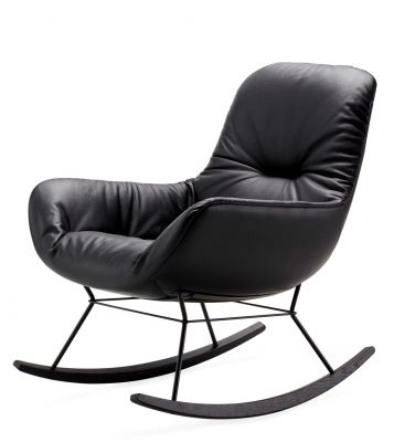 Leya Rocking Lounge Chair Freifrau Manufaktur